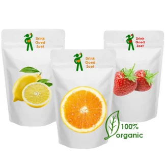 Gezonde-limonade-Sinaasappel-Aardbei-Citroensmaak-biologisch-zonder-suiker-Drink-Goed-voordeelverpakking